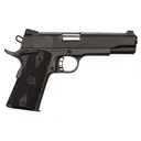 Rock Island 51632 Rock Standard FS 9mm Luger 10+1 5 in Barrel, Overall Black Parkerized Finish Steel, Beavertail Frame, Serrated Slide & Black Rubber Grip, Pistol - Armscor Firearms