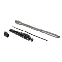Rosco Manufacturing Purebred, Saucepack, Barrel, 223 Wylde, 16 in, Mid Length Gas System, Fits AR-15, Beadblasted Finish, Silver, Includes Bolt Carrier Group, Gas Tube and Non Adjustable Gas Block SP-PB-16-223-BCG-GTM-NGB-001 - Rosco