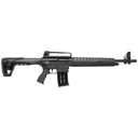 Charles Daly AR-12S, Semi-automatic, 12 Gauge, 3 in Chamber, 18.9 in Barrel, Modified Choke (Beretta/Benelli Mobil), Matte Finish, Black, Polymer Fixed Stock, 5 Rounds, 1 Magazine 930.190 - Charles Daly