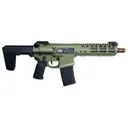 Noveske 02000743 Gen 4 Ghetto Blaster 5.56 NATO 7.94 in 30+1 Bazooka Green Cerakote Black Magpul K2 Grip Q PDW Stock - Noveske Rifleworks