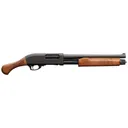 Charles Daly Honcho, Pump Action Shotgun, 12 Gauge, 3 in Chamber, 14 in Barrel, Matte Finish, Black, 5 Rounds, Fiber Optic Front Sight, Wood Furniture 930.362 - Charles Daly