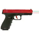 NextLevel Training Performer RG SIRT Laser, Red Polymer Slide with Red Trigger Take-Up and Green Shot Indicating Laser, Red and Black Finish 01-017-P2G000-00 - Nextlevel Training