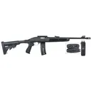 Mossberg Model 702 Flex Rifle 37065, 22 Long Rifle, 16.3 in BBL, Semi Auto, 6-Pos FLEX Black Stock, Blued Finish, 25+1 Rds, w/Take Down Bag - Mossberg