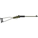 Chiappa Firearms Little Badger Single Shot, 22LR, 16.5 in Threaded Barrel, 1/2x28, Cerakote Finish, Olive Drab Green, Wire Stock, Picatinny Forend, 1 Round 500.266 - Chiappa Firearms