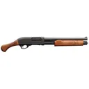 Chiappa 930362 Honcho Tactical 12 Gauge Pump 3 5+1 14 Black Steel Barrel, Black Drilled & Tapped Aluminum Receiver, Checkered Walnut Birds Head Grip, Tactical Shotgun - Charles Daly