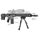 GILBOA/SILVER SHADOW G20308SAB Match 308 Win 20 in 20+1 Black - Gilboa