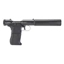 B&T Station Six, Bolt Action, 9MM, 5 in Barrel, Black, 1 Mag, 9 Rounds, Includes Suppressor BT-410111-KIT - B&T