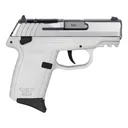 SCCY Industries CPX1TTWTRDRG3 CPX-1 Gen3 RDR 9mm Luger 10+1 3.10 in White Polymer w/Picatinny Rail Serrated SS Slide White Polymer Grip, Pistol - Sccy