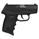 SCCY Industries CPX3CBBKRDRG3 CPX-3 Gen3 RDR 380 ACP 10+1 2.96in Black Polymer/Serrated Black Nitride Stainless Steel Slide/Finger Grooved Black Polymer Grip - Sccy