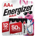 Energizer E91MP24 MAX AA Batteries Alkaline 1.5 Voltst Qty (24) 4 Pack - Rayovac