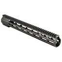 ZEV HG556WEDGE14 Wedge Lock Handguard AR-15 Black Hardcoat Anodized Aluminum 14.63 in M-LOK - Zev Technologies