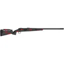 Fierce FCRFP7MM0820BR Carbon Rival FP 7mm-08 Rem 4+1 20 Carbon Fiber Match Grade Threaded Barrel, Black Cerakote Drilled & Tapped Steel Receiver, Adj Cheek Riser Blood Red Camo Carbon Fiber Stock, Rifle - Fierce Firearms