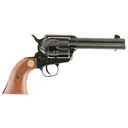Chiappa 340053 SAA 1873 Medium Frame 22 LR 6 Shot, 4.75 in Blued Steel Barrel, Blued Steel Frame, Blued Cylinder, Wood Grip, Exposed Hammer , Revolver - Chiappa Firearms
