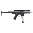 B&T SPC PDW, Semi-auto, Short Barrel Rifle, 9MM, 4.5 in Tri-Lug Barrel, Matte Finish, Black, B&T Grips, PDW Collapsible Stock, Manual Safety, 30 Rounds, 1 Mag BT-500003-PDW-SBR - B&T Firearms