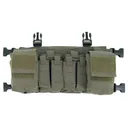 Haley Strategic Partners, D3CRX, Chest Rig, Nylon Construction, Ranger Green, Includes (4) Rifle Magazine Pouches, (4) Pistol Pouches, (2) Pouches - Haley