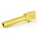 Agency Arms Mid Line Barrel MLG19FTIN, 9MM, Titanium Nitride Finish, Fluted, Fits Glock 19 MLG19FTIN - Agency Arms