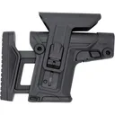 FAB Defense FXRAPSCB RAPS Rapid Adjustment Precision Stock-Collapsible Fits Mil-Spec/Commercial Buffer Tubes Integrated Cheek-Rest & Adj LOP Ambi 1Latch System Black Poly, Stock - FAB Defense