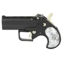 Old West Big Bore, Derringer, 380 ACP, 3.5 in Barrel, Alloy Frame, Matte Finish, Black, Pearl Grips, Fixed Sights, 2 Rounds BBG380BP - Old West