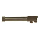 Lone Wolf Distributors Dusk19 Barrel, 9MM, 4.6 in Threaded Barrel, 1/2X28 Thread Pitch, For 3rd and 4th Generation Glock 19, PVD Finish, Bronze LWD-Dk-19TH-ORB - Lone Wolf Arms