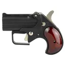 Old West Short Bore, Derringer, 380 ACP, 2.75 in Barrels, Matte Finish, Black, Rosewood Grips, 2 Rounds, Guardian Package, Trigger Guard SBG380BR - Old West