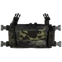 Haley Strategic Partners D3CR Micro, Chest Rig, Nylon Construction, Multicam Black, Includes (1) Large Open Pouch, (2) Pistol Magazines, (1) Pouch & X-Harness D3CRM-1-1-MCB - Haley