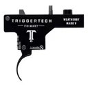 TriggerTech WM5SBB14NBF Primary Weatherby Mark V Black PVD Single-Stage Flat 1.50-4 lbs - Triggertech
