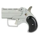 Old West Short Bore, Derringer, 380 ACP, 2.75 in Barrels, Satin Finish, Silver, Synthetic Grips, Black, 2 Rounds, Guardian Package, Trigger Guard SBG380SB - Old West