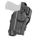 Rapid Force Rapid Force Duty Holster, Outside the Waistband Holster, Level 3 Retention, Fits Sig P320C with Red Dot Optic, Right Hand, Polymer, Black RFS-0691-R-MB-97-D - Rapid Force