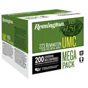 Remington 23683 UMC Mega Pack 223Rem 55gr Full Metal Jacket 200 Per Box/4 Case Centerfire, Rifle Ammunition - Remington