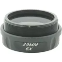 Sure-Loc 6X 29mm Lens Center Drilled for .19" Fiber SL52296 - Sure-Loc