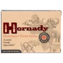 Hornady 8242 Dangerous Game 450-400NitroExpress 400gr Dangerous Game Solid 20 Per Box/6 Case Centerfire, Rifle Ammunition - Hornady