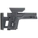 FAB Defense FXRAPSGR RAPS Rapid Adjustment Precision Stock Integrated Cheek-Rest & Adjustable LOP 1Latch System Gray Polymer - FAB Defense