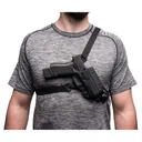 BlackPoint Tactical Outback Chest Holster, Fits Sig Sauer P320/220/226/229, Kydex Construction, Black, Right Hand 142944 - BlackPoint Tactical