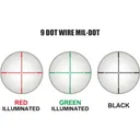 Utg Scope 4-16X40 1 in Ao 36 Color Illuminated Mil-Dot SCPU4164AOIEW - Utg