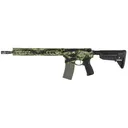 Bravo Company Recce 14 KMR-A Carbine, Semi-auto Rifle, 223 Remington/556NATO, 14.5 in Barrel (16 in OAL with Pinned Brake), Mid-length Gas System, Camo Finish, Jungle Tiger Stripe, SOPMOD Stock, BCM M - Bravo Company Manufacturing