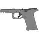 Lone Wolf Distributors Timber Wolf, Built Polymer Pistol Frame, Striker Fired, Semi-automatic, Polymer Frame Pistol, Compact w/ Texture, 9MM/40 S&W/357 SIG, Gray, Integral Locking System, Fits Gen3/Gen4 Glock 19/23/32/38 Slides LWD-TWC3-BUILT-GRAY - Lone Wolf Arms
