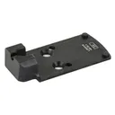 C&H Precision CHP Adapter Plate, Converts the Staccato Duo to the Trijicon RMR/Holosun 407C/507C/508C/508T, Anodized Finish, Black, Includes Mounting Hardware STID-RH - C&H Precision Weapons