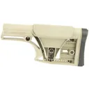 Luth-AR MBA-1 Fixed Stock, Fits AR-15 & AR-10 Rifle Length A2 Buffer Tube, Flat Dark Earth, Adjustable Cheek Piece and Length of Pull MBA-1F - Luth-Ar