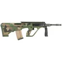 Steyr Arms AUGM81CAMO AUG A3 M1 NATO 5.56x45mm NATO 30+1 16 in, Black Rec, M81 Woodland Camo Fixed Bullpup Stock & Collapsible Foregrip, Extended Pic Rail (AR Style Mag) - Steyr Arms