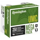 Remington 23721 UMC Mega Pack 380ACP 95gr Full Metal Jacket 250 Per Box/4 Case Centerfire, Handgun Ammunition - Remington