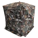 Rhino Blinds R180STPRED Rhino-180 5-Hub Design See Through Realtree Edge 150 Denier/Mesh 58 in x 55 in, 66 in High - Rhino Blind
