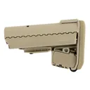 VLTOR E-MOD Mil-Spec Stock, Fits AR Rifles, Tan Finish AEB-MT - Vltor