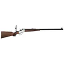 Davide Pedersoli 010S822457 Rolling Block Creedmoor #2 Full Size 45-70 Gov 1rd, 30 in Blued Round Steel Barrel, Blued Steel Receiver, Walnut Fixed Stock, Double Set Trigger, Right Hand, Rifle - Italian Firearms Group