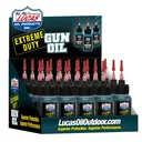 Lucas Oil Extreme Duty 10875-20, Liquid Gun Oil, 1oz, 20/Pack, Plastic, Includes Counter Top Display 10875-20 - Lucas Oil