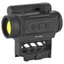 Black Spider Red Dot Sight, Fits Picatinny, Black Finish, 3 MOA Center Dot, With Lens Covers, Lower 1/3 Mount, Auto-dimming Feature M0129 - Black Spider