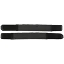 Haley Strategic Partners Thorax TPC_CS-1-2MD-BLK, Chicken Straps, Thermoplastic Construction, Medium, Black TPC_CS-1-2MD-BLK - Haley