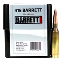 Barrett 17222 Rifle Match Grade 416 Barrett 452 gr MTAC 10 Per Box/ 8 Cs - Barrett Firearms