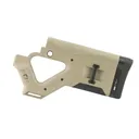 Hera USA CQR Stock, Fits Mil-Spec AR-15 Rifles and DPMS 308 GII, Tan 12.13 - Hera