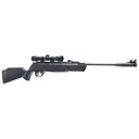 RWS/Umarex 2280203 Airem 2 Combo 177 Pellet (1000 FPS) Overall Black TNT Nitrogen Piston System, Fiber Optic Open Sights, All-Weather Synthetic Stock Includes 4x32mm Scope & Rings Air, Rifle - Umarex