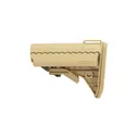VLTOR IMOD Mil-Spec Stock, Fits AR-15, with Butt Pad, Tan Finish AIB-MST - Vltor